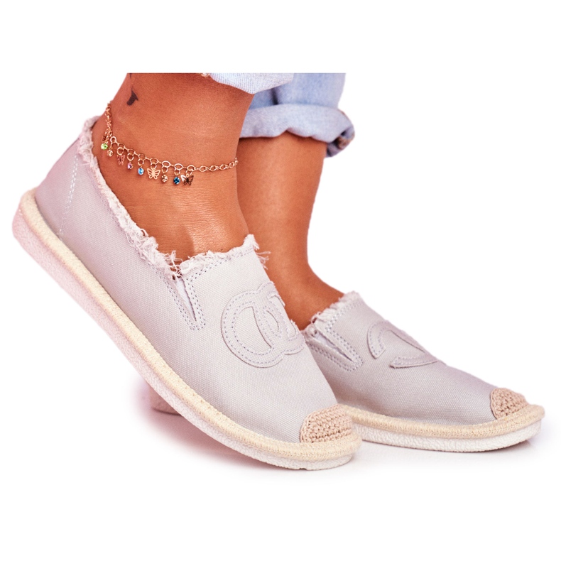 PS1 Espadrillas da donna Grey Flaure grigio