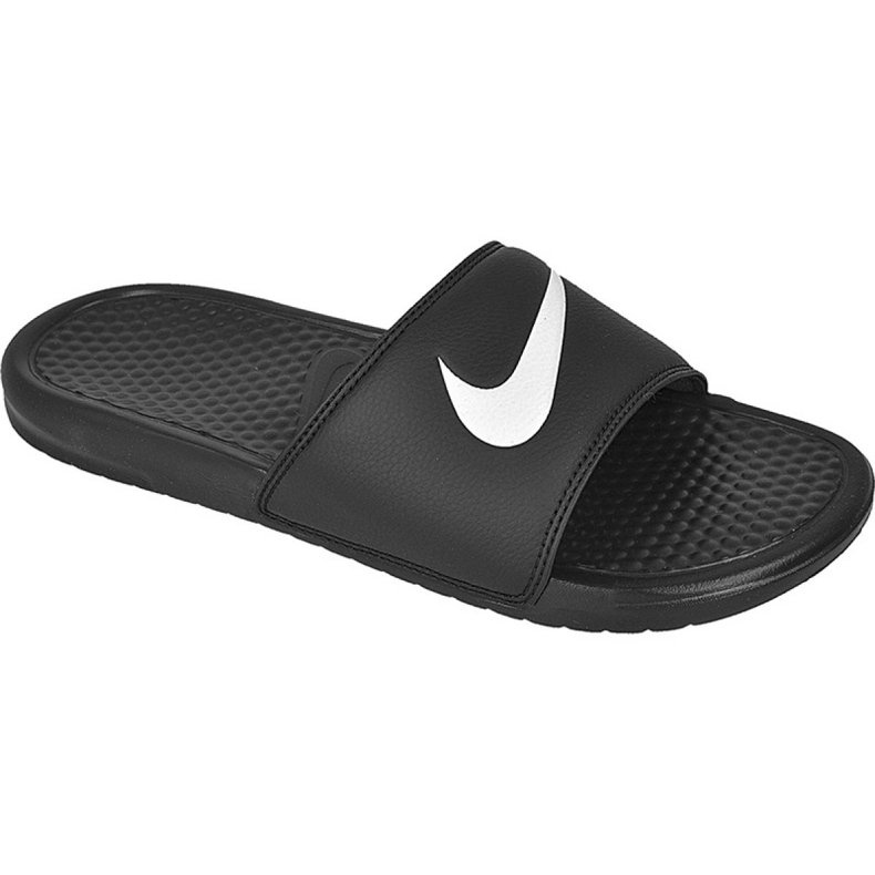 Ciabatte Nike Sportswear Benassi Swoosh M 312618-011 nero nero