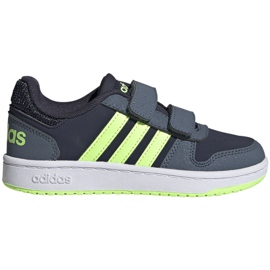 Adidas Hoops 2.0 Cmf Jr FW4930 scarpe blu navy multicolore