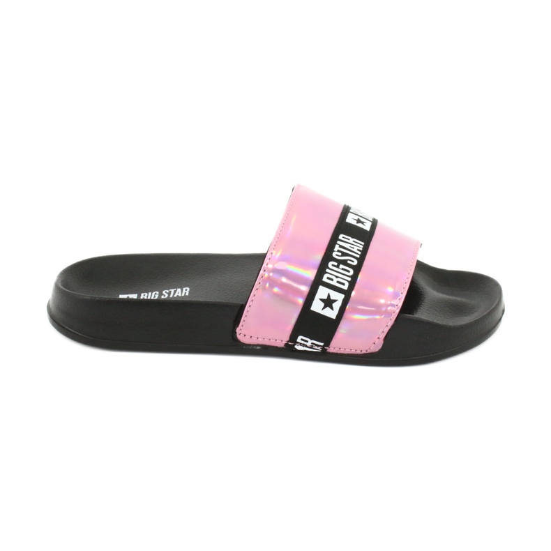 Pantofole da donna HOLO Big Star GG274A008 rosa