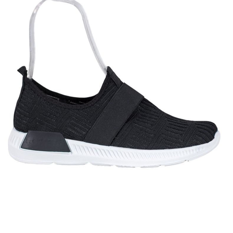 SHELOVET Scarpe sportive slip-on nero