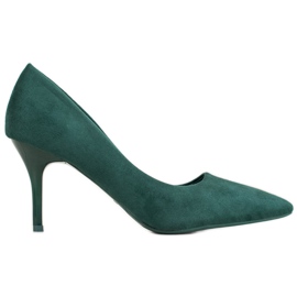 Small Swan Tacchi alti casual verde