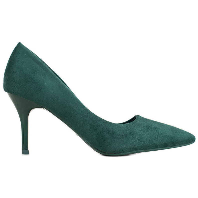 Small Swan Tacchi alti casual verde