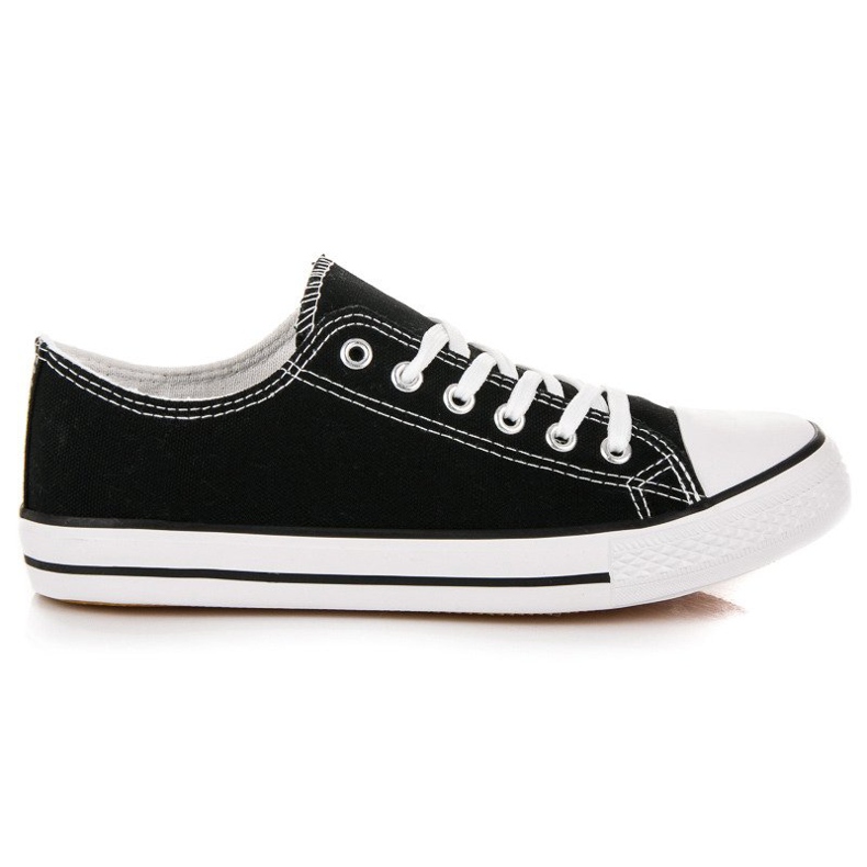 SHELOVET Scarpe da ginnastica nere nero