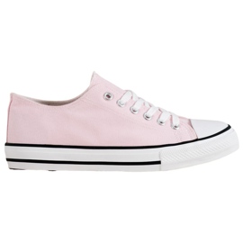SHELOVET Scarpe da ginnastica rosa