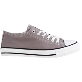 SHELOVET Scarpe da ginnastica grigie grigio