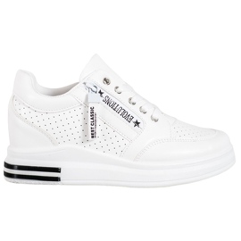 SHELOVET Sneakers bianche Evolutions bianco