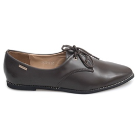 Scarpe da donna classiche eleganti Marrone Y439