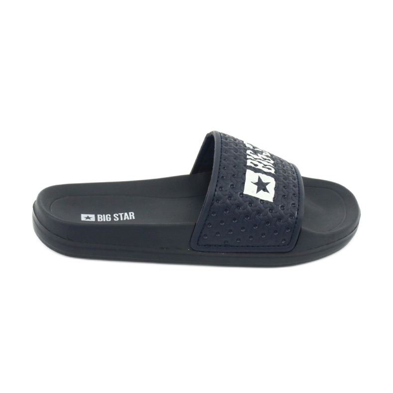 Big Star Flip di schiuma per ragazzi per la spiaggia blu navy GG374802 bianca