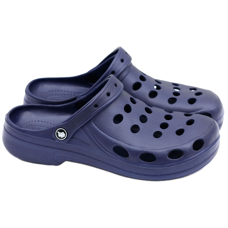 Flameshoes Sandali Pantofole da Uomo Navy Blue Crocs blu navy