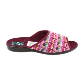 Pantofole in velluto Adanex 25604 multicolore