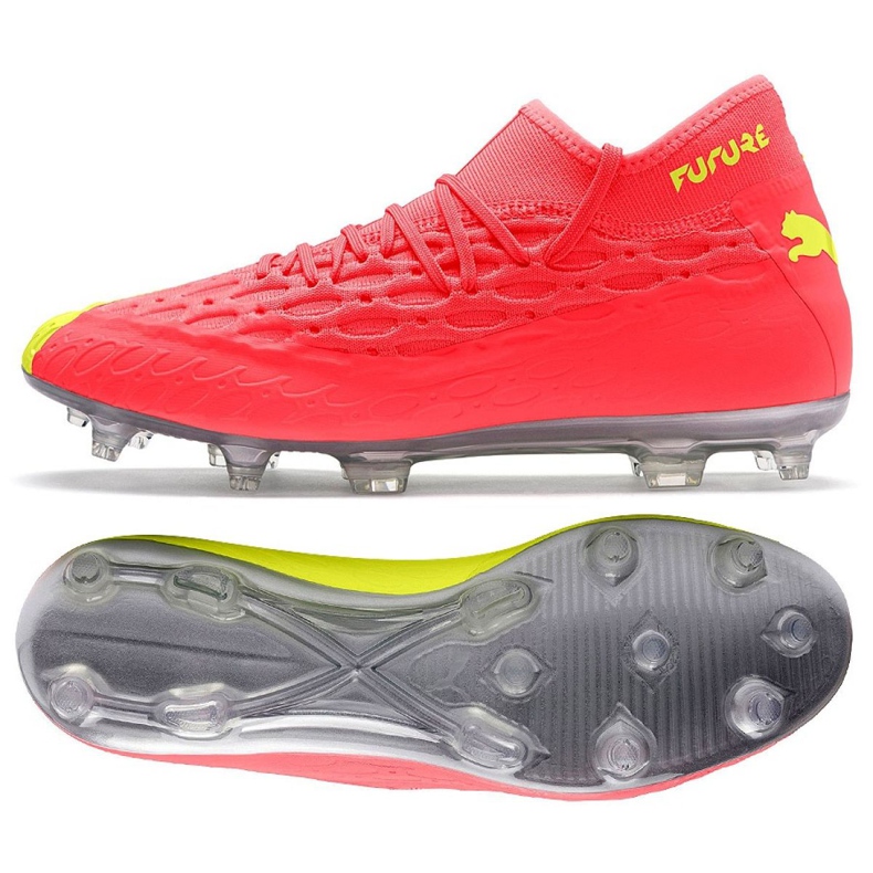 Scarpe da calcio Puma Future 5.2 Netfit Osg Evo FG / AG M 106007-01 multicolore giallo