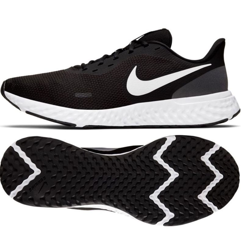 Scarpe da corsa Nike Revolution 5 BQ3204-002 nero