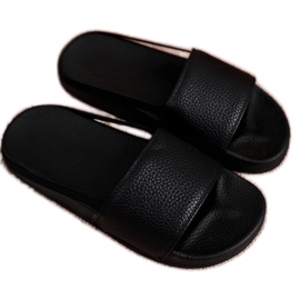 FRROCK Pantofole per bambini Nopla nere nero