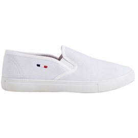 SHELOVET Sneakers in tessuto bianco