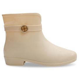 Stivali Wellington con fiocco BL02 Beige
