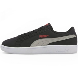 Puma Smash v2 Buck Jr 365182 19 scarpe nero
