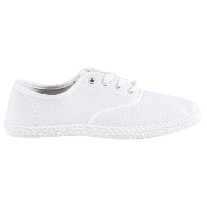 SHELOVET Scarpe da ginnastica bianche chiare bianca