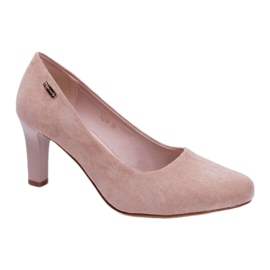 Décolleté Donna Sergio Leone Camoscio Beige Orsola