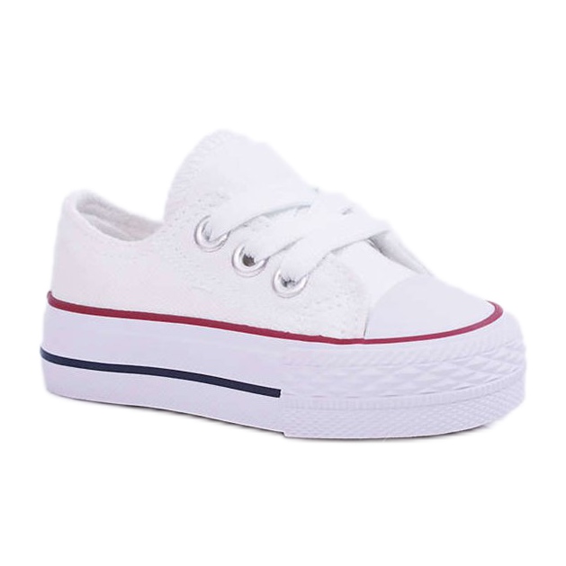 FRROCK Sneakers classiche da bambino Filemon bianche bianca