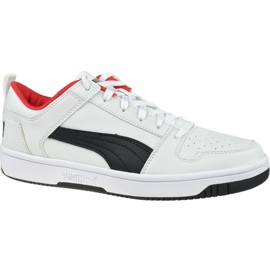 Puma Rebound LayUp SL M 369866 01 bianco nero