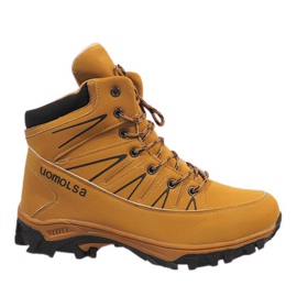 Stivali da neve isolati cammello F-23-3 marrone