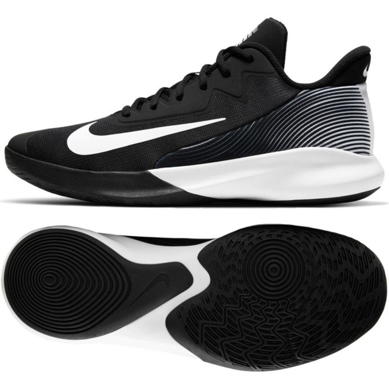 Nike Precision Iv M CK1069-001 Scarpa da basket multicolore nero