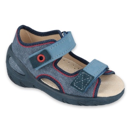 Scarpe per bambini Befado pu 065P146 blu navy blu