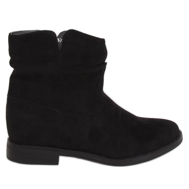 Stivali neri su una zeppa nascosta NC981 Black nero