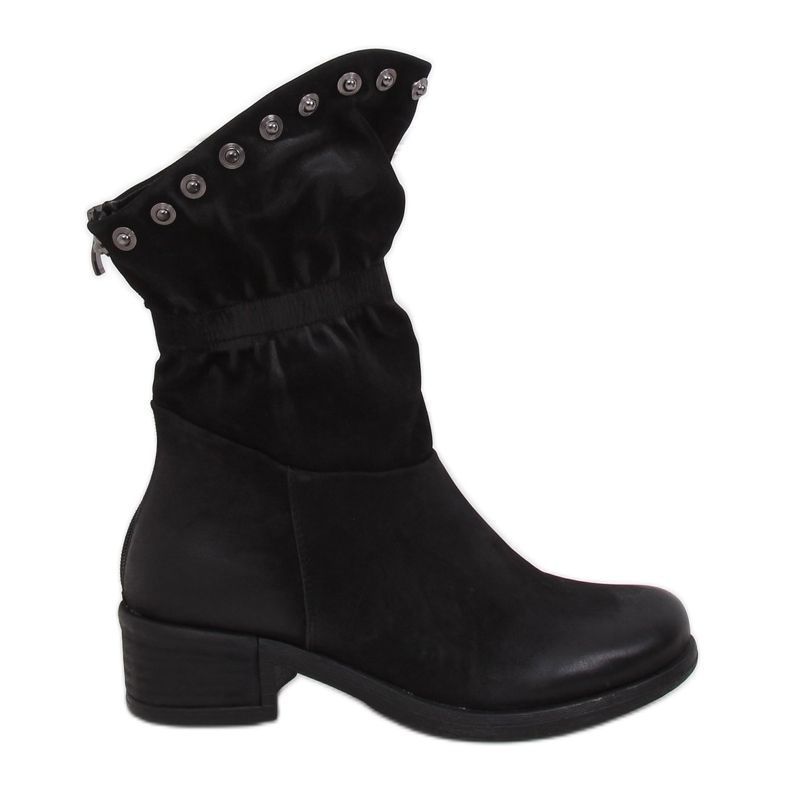 Stivali neri da donna ST06P Black nero