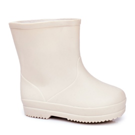Galosce di gomma classiche beige per bambini Ninna nanna