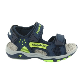 Sandali KangaRoos 18337 inserto in schiuma blu navy verde