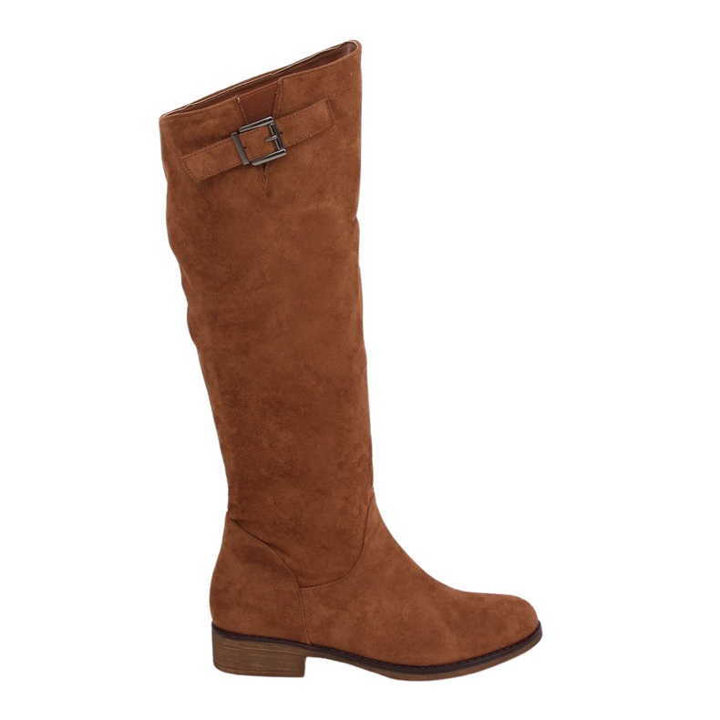 Camel ST-20P Stivali in camoscio cammello marrone