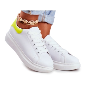 Scarpe Sportive da Donna Lu Boo Bianche Matilda bianco giallo