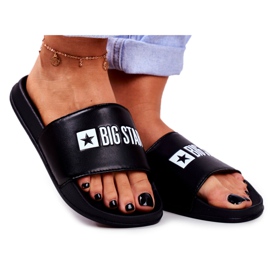Pantofole da donna Big Star Nere GG274040 nero