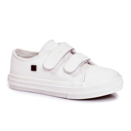 Sneakers Bambini Bambini Big Star Con Velcro Bianco GG374010
