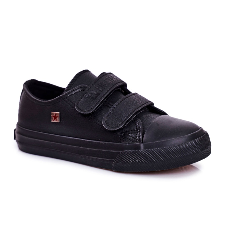 Scarpe Bambini Sneakers Big Star Con Velcro Nero GG374009