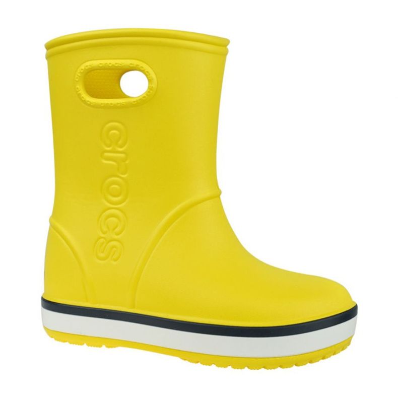 Crocs Crocband Rain Boot Bambini 205827-734 rosso giallo