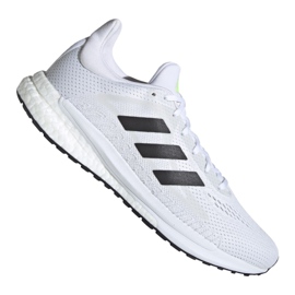 Scarpe da corsa adidas SolarGlide 3 M FU8998 bianca grigio