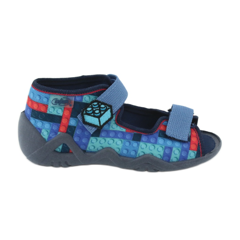 Scarpe per bambini Befado 250P094 rosso blu multicolore