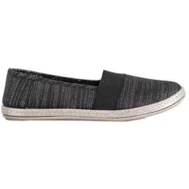 SHELOVET Eleganti scarpe da ginnastica slip-on nero