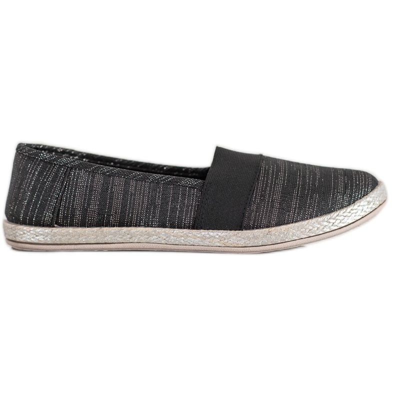 SHELOVET Eleganti scarpe da ginnastica slip-on nero