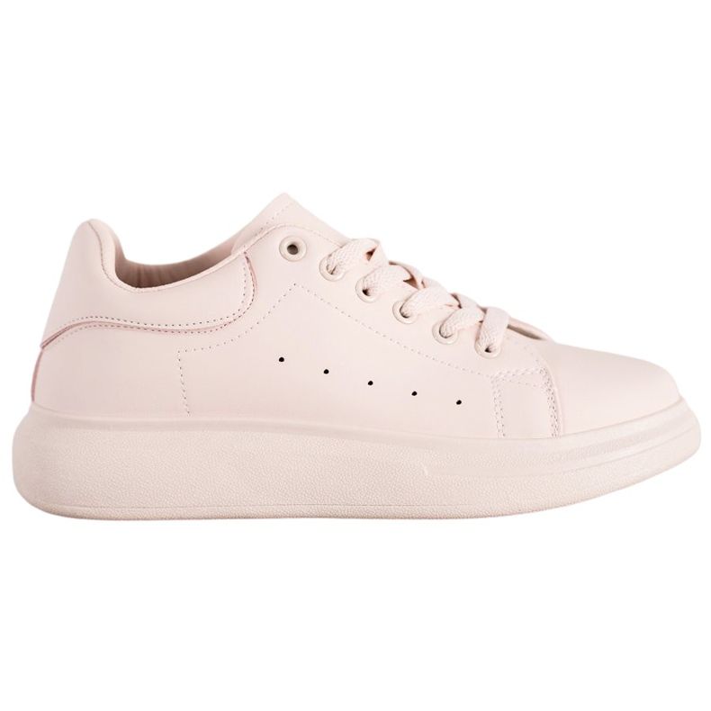 SHELOVET Scarpe da ginnastica in polvere sulla piattaforma rosa