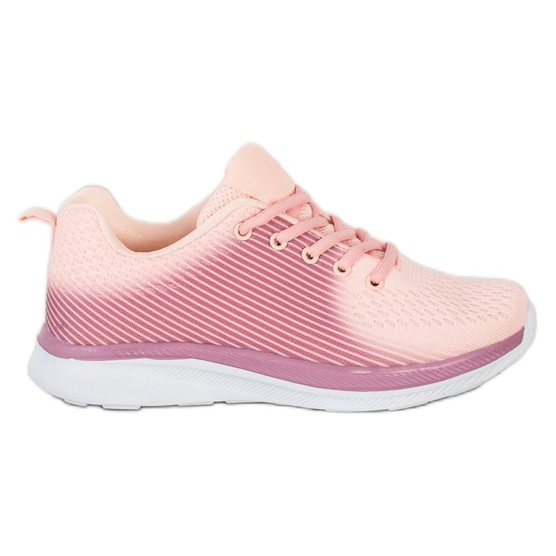 Bona Sneakers sportive leggere viola arancia