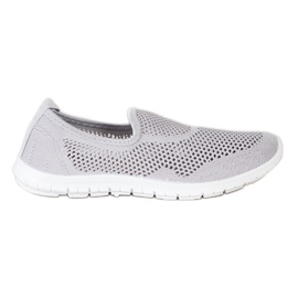 Bona Slipon traforati grigio