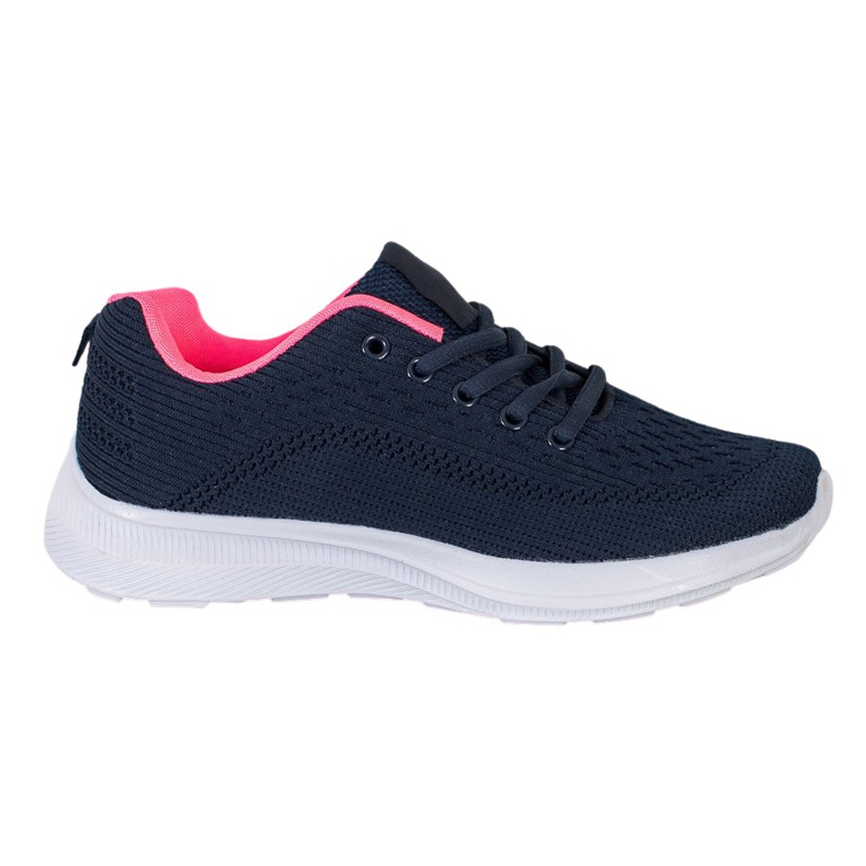 Bona Comode scarpe sportive blu navy