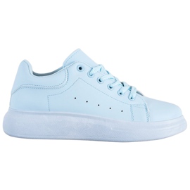 SHELOVET Sneakers Blu Sulla Piattaforma