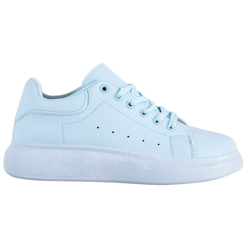 SHELOVET Sneakers Blu Sulla Piattaforma