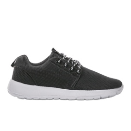Scarpe sportive da uomo nere MN15-1 nero