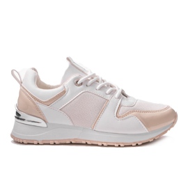 Scarpe sportive PC35 beige alla moda marrone